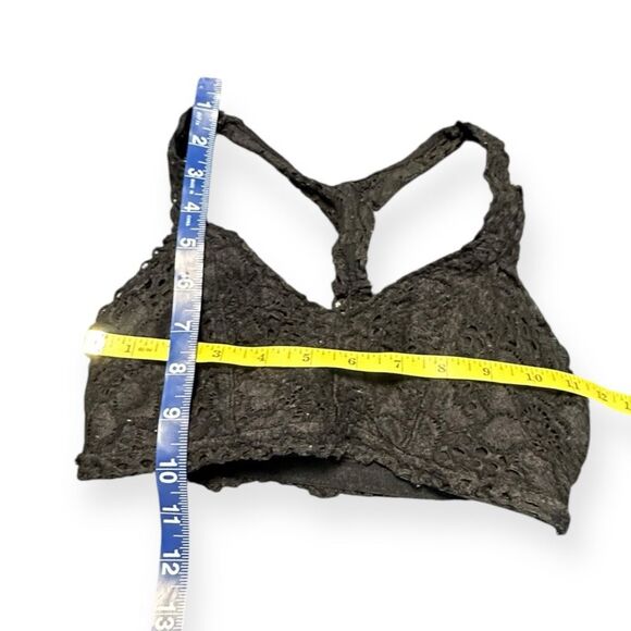 MAURICES Women’s Dark Gray Lace Racerback Bralette Size Small - Picture 3 of 3